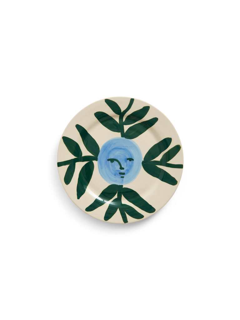 HAY La Pittura Plate - Ø28,5 - Moon Face Vine