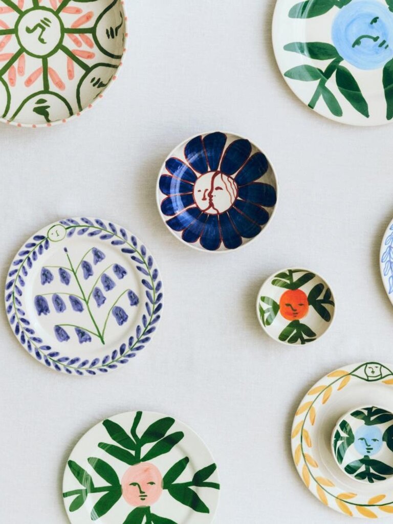 HAY La Pittura Trivet - Blush Face Vine