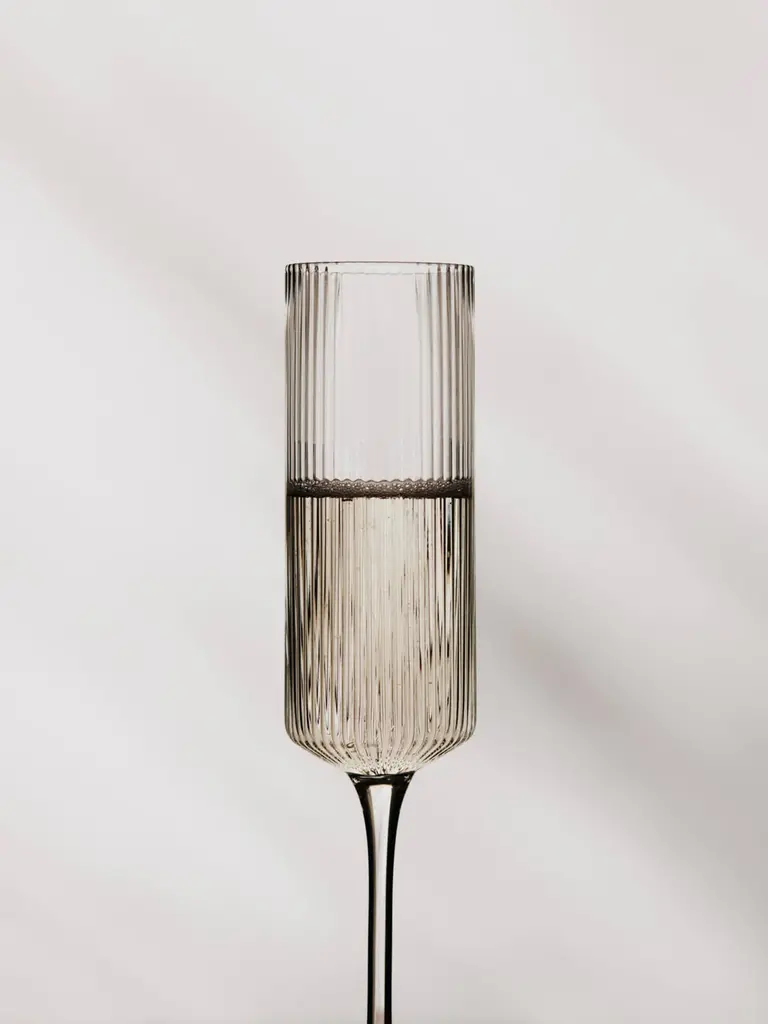 ferm Living Ripple Champagne Flutes - Set of 2