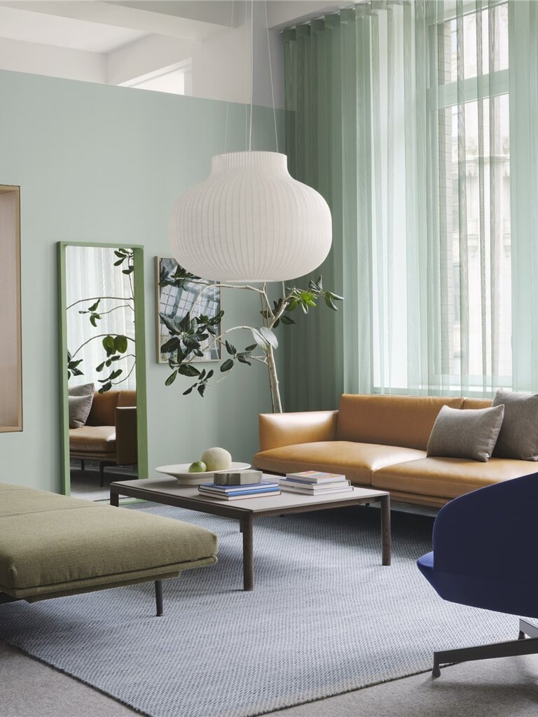 Muuto Outline sofa - 3-Seater - Remix 163/Black