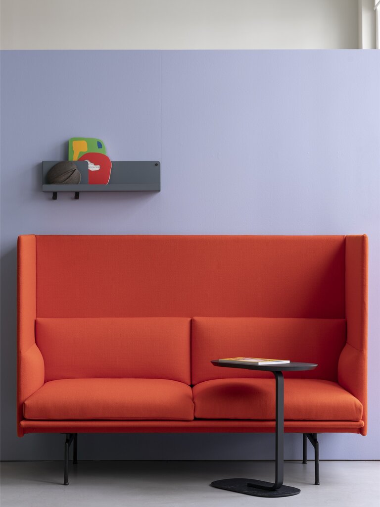 Muuto Outline sofa - 3-Seater - Remix 163/Black