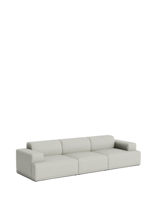 Muuto Connect Soft Modular Sofa - 3-Seater - Clay 12 Muuto Connect Soft Modular Sofa - 3-Seater - Clay 12