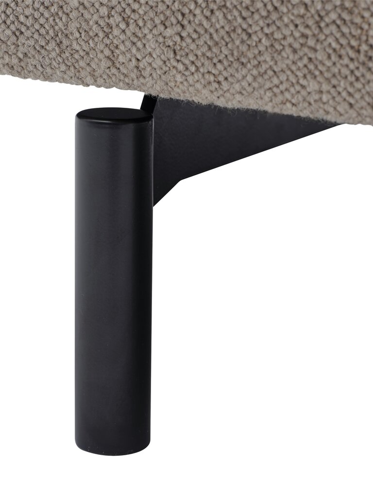 Muuto Rest Sofa - 3-Seater - Hearth 6/Black