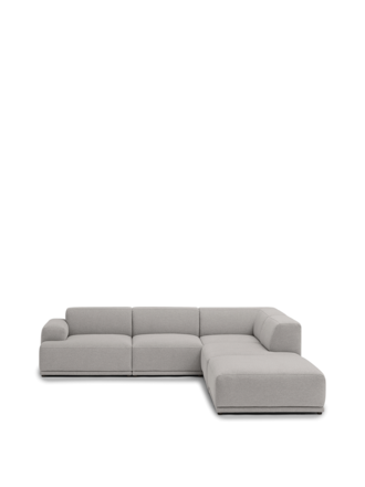 Muuto Connect Soft Modular Sofa - Corner Configuration 2  -  Clay 12 Muuto Connect Soft Modular Sofa - Corner Configuration 2  -  Clay 12