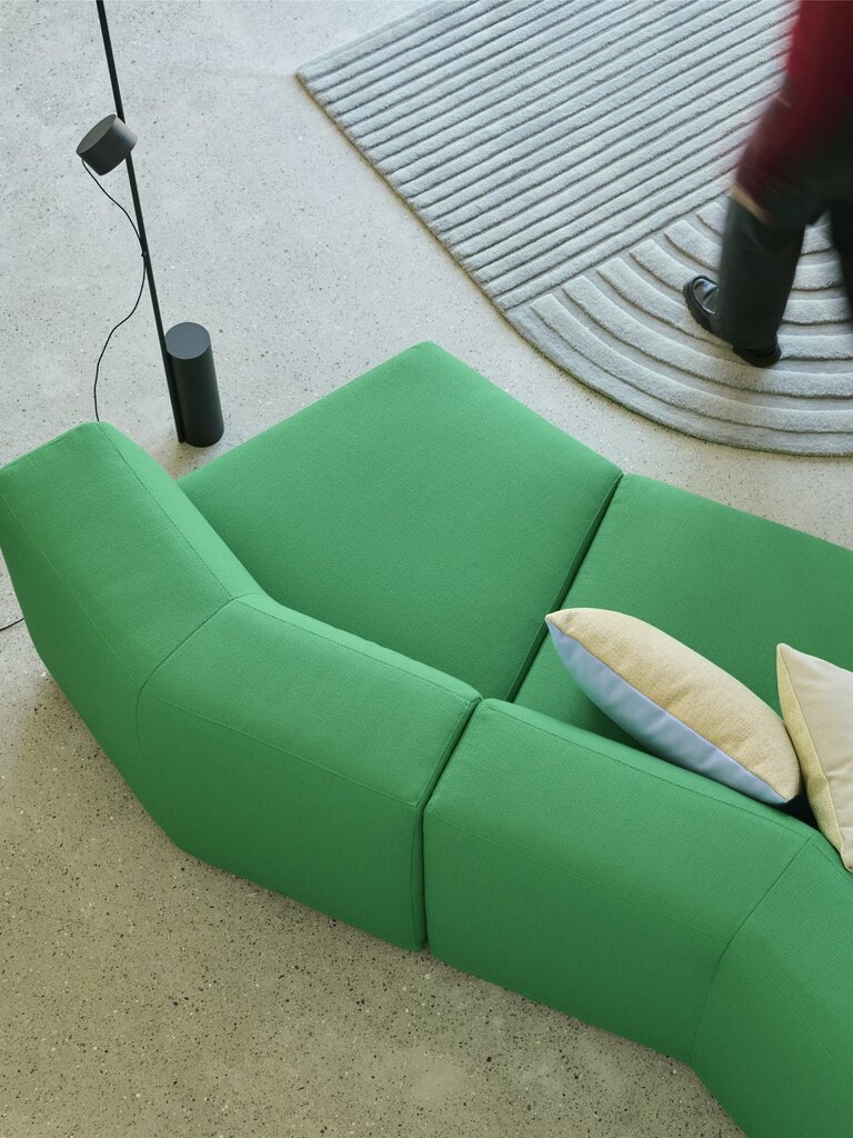 Muuto Connect Soft Modular Sofa -  4-Seater Configuration 2 - Clay 12