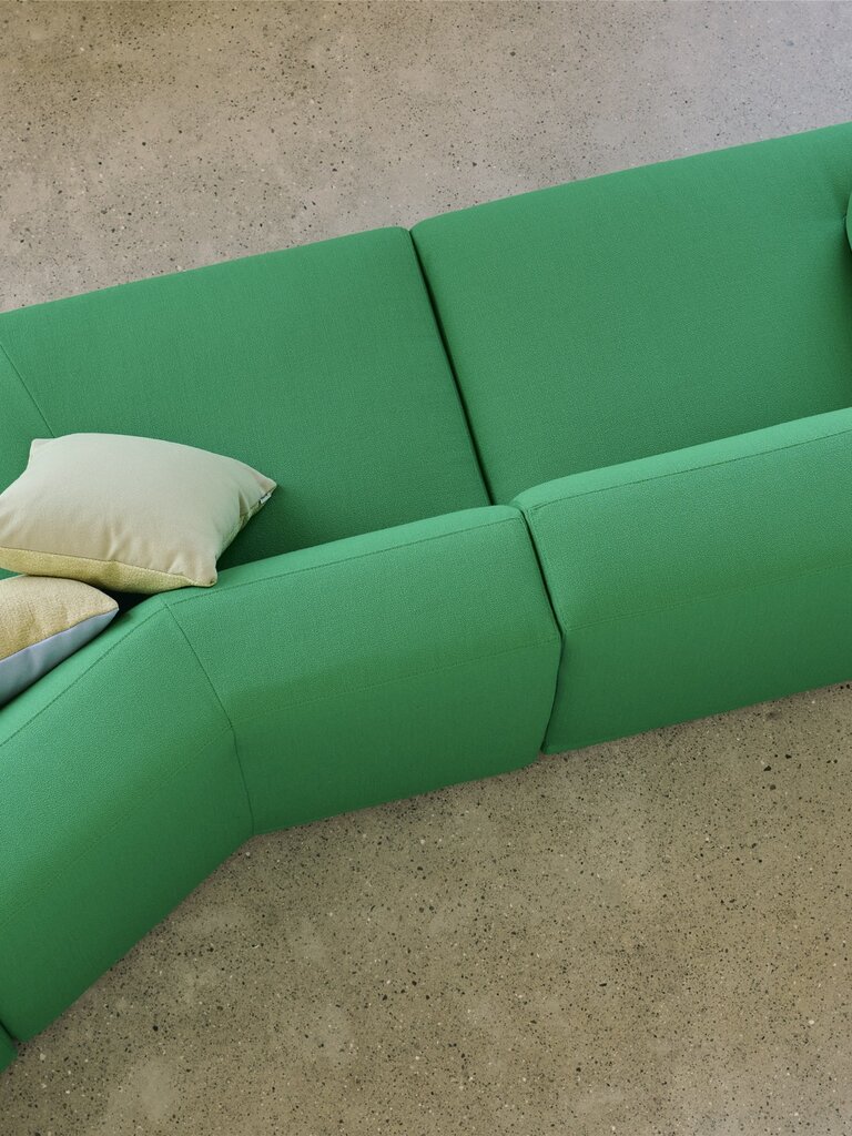 Muuto Connect Soft Modular Sofa -  4-Seater Configuration 2 - Clay 12