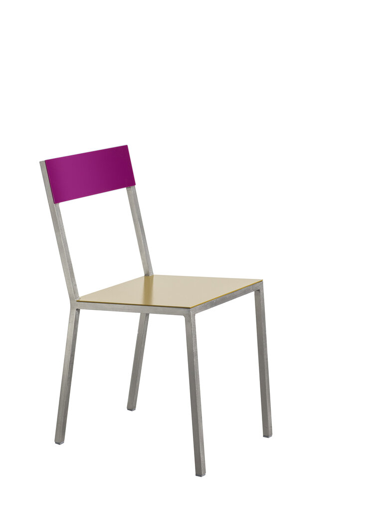 Muller Van Severen Alu Chair - Curry/Candy Purple