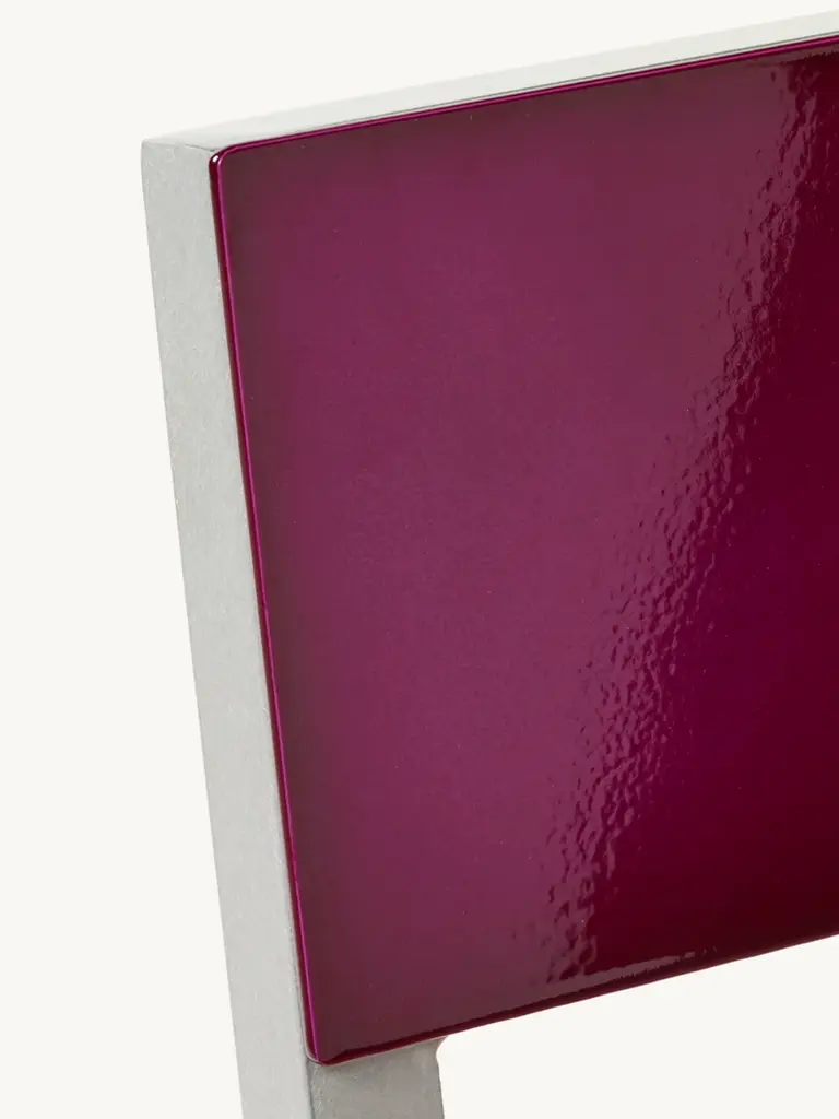 Valerie Objects Alu Chair - Curry/Candy Purple