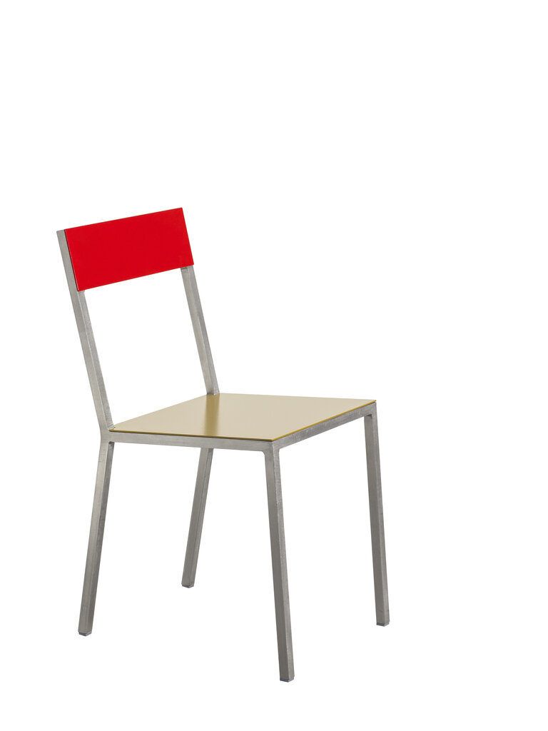 Muller Van Severen Alu Chair - Curry/Red