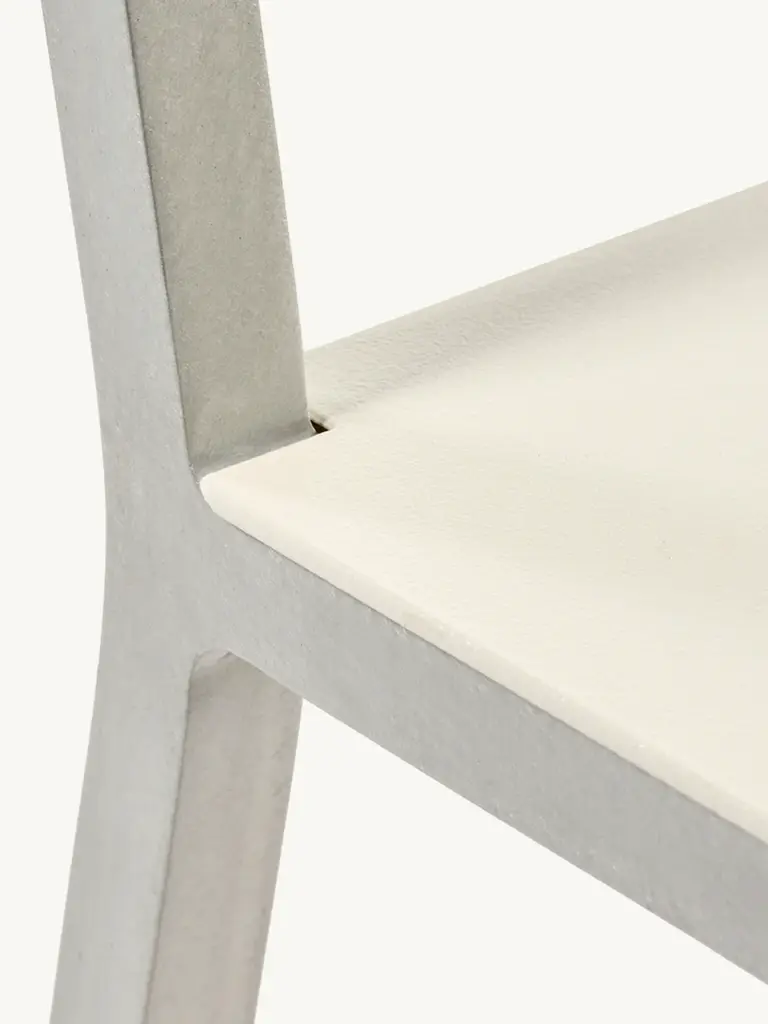 Muller Van Severen Alu Chair - Ivory/Ivory