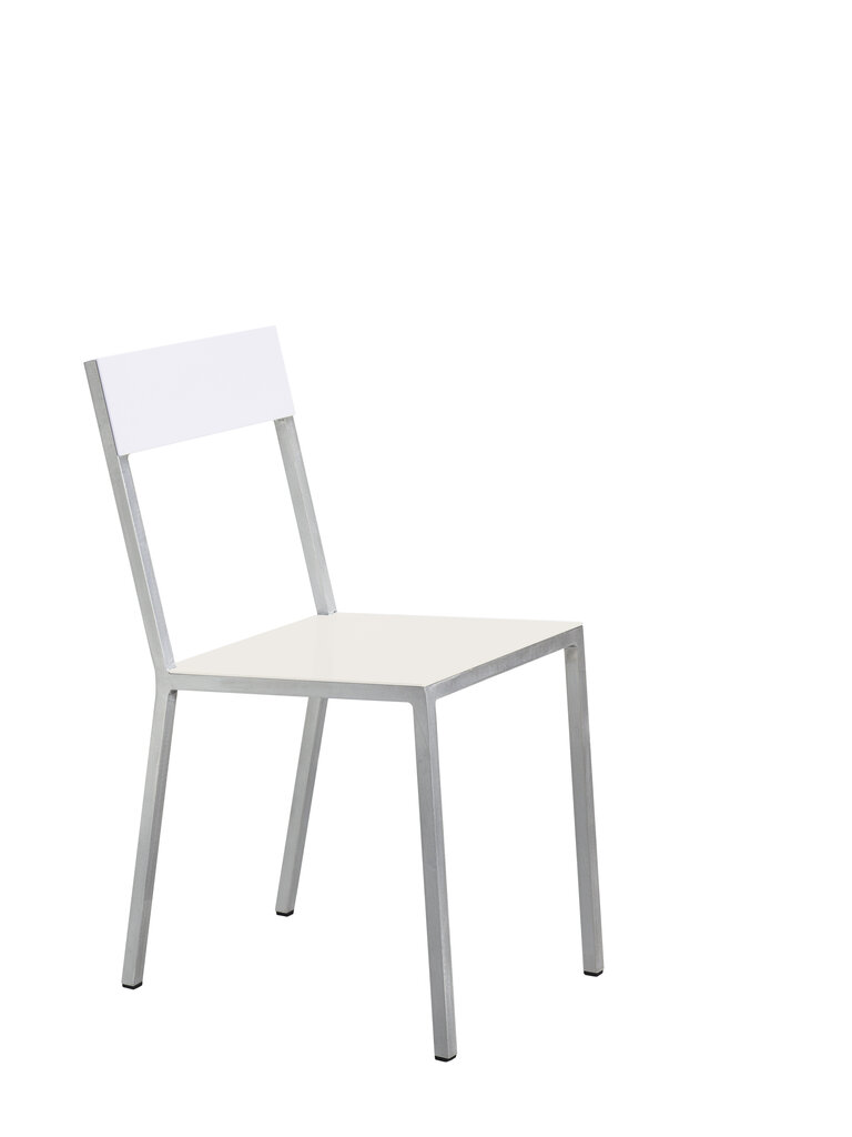 Valerie Objects Alu Chair - Ivory/White