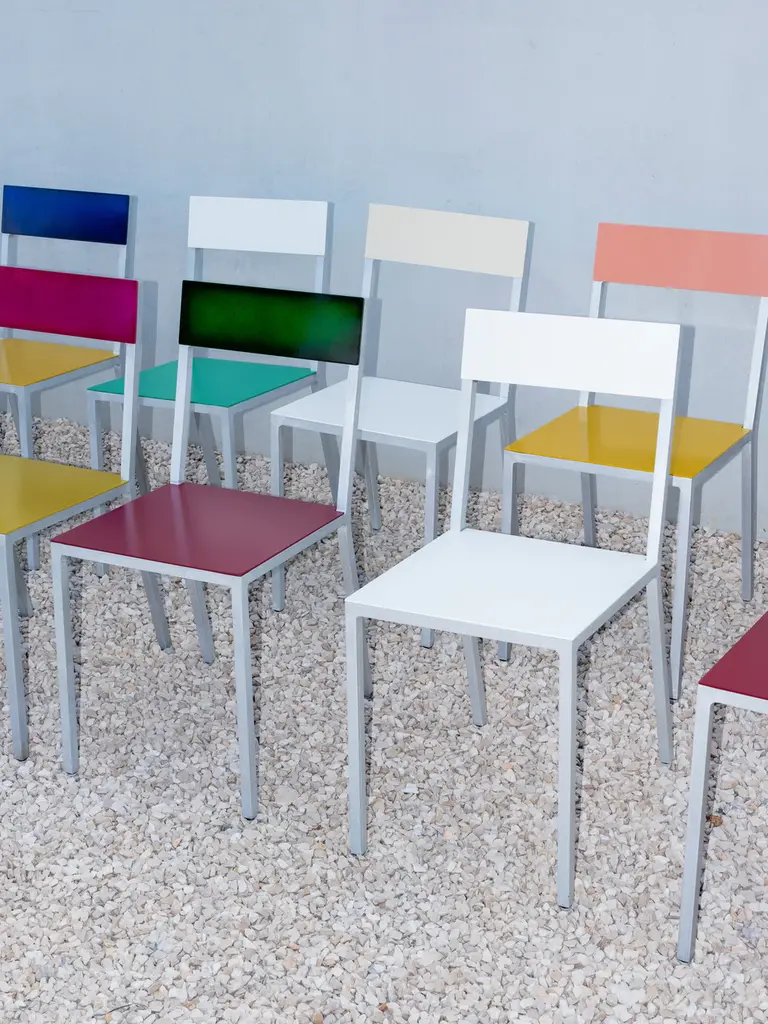 Muller Van Severen Alu Chair - White/White