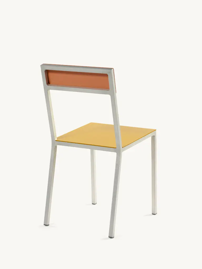 Valerie Objects Alu Chair - Yellow/Pink