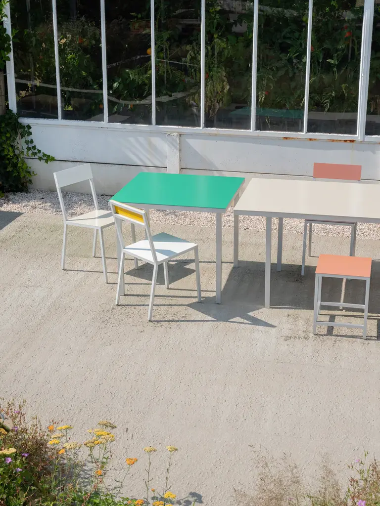 Valerie Objects Alu Dining Table - S