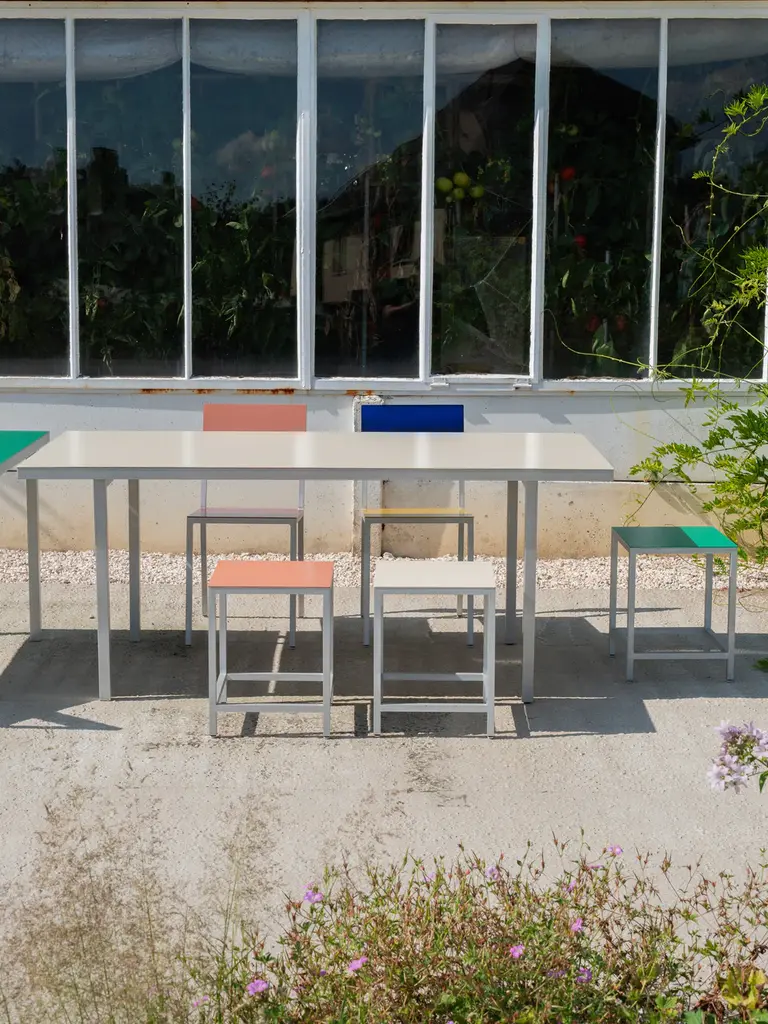 Valerie Objects Alu Dining Table - M