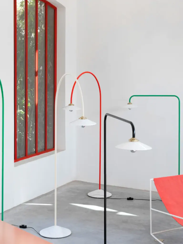 Muller Van Severen Standing Lamp Marble n°2