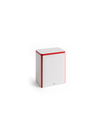 HAY Tin Container - Large - Off-white & Red