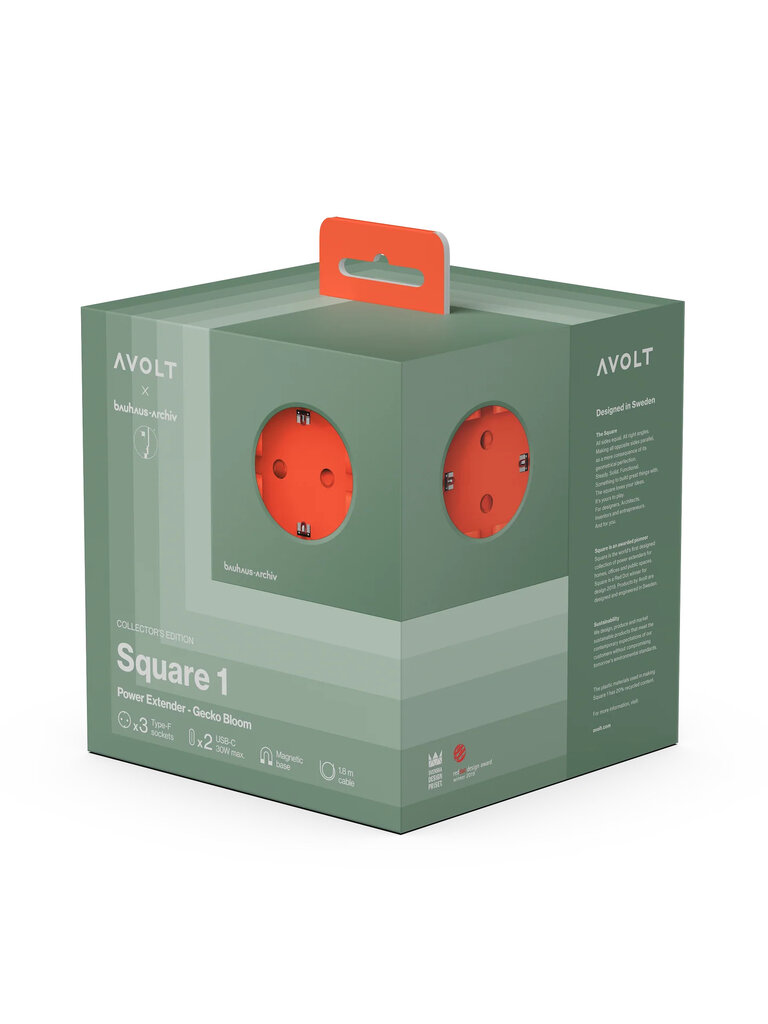 Avolt Square 1 (USB-C) with cable - Bauhaus-Archiv