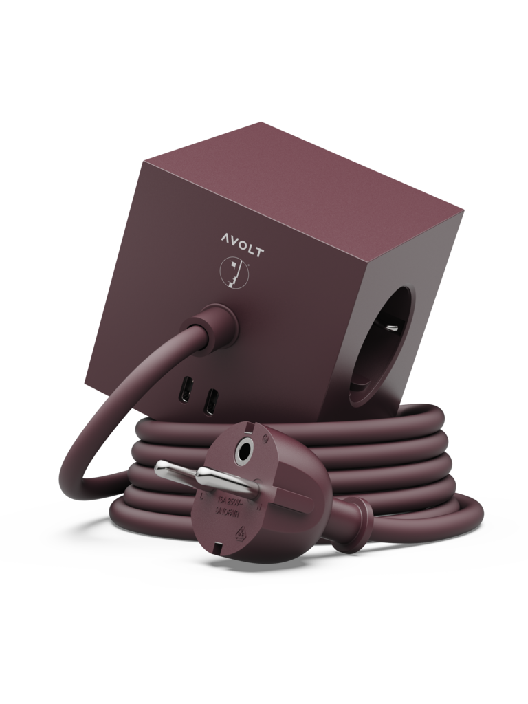 Avolt Square 1 (USB-C) with cable - Bauhaus-Archiv