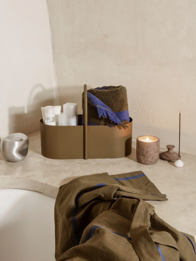 ferm Living Grib Toolbox Olive [Ex-display]