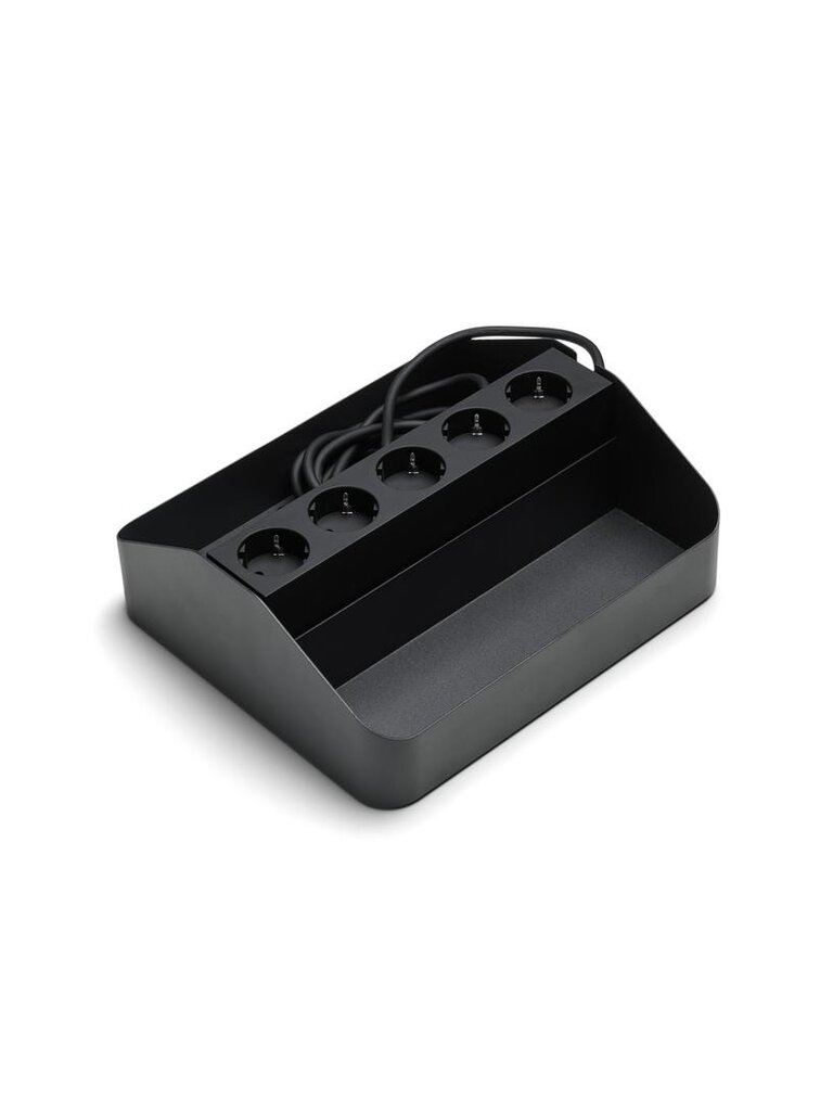 Pedestal Power Bar Tray Double