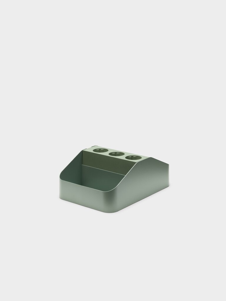 Pedestal Power Bar Tray Double