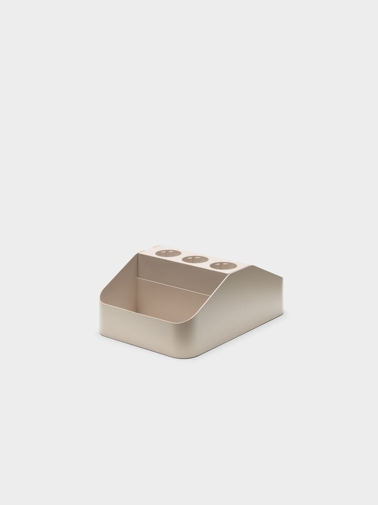 Pedestal Power Bar Tray Double