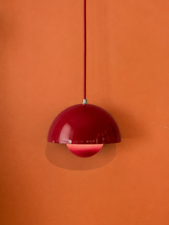 andTradition Flowerpot VP1 Vermilion Red [ Ex-Display ]