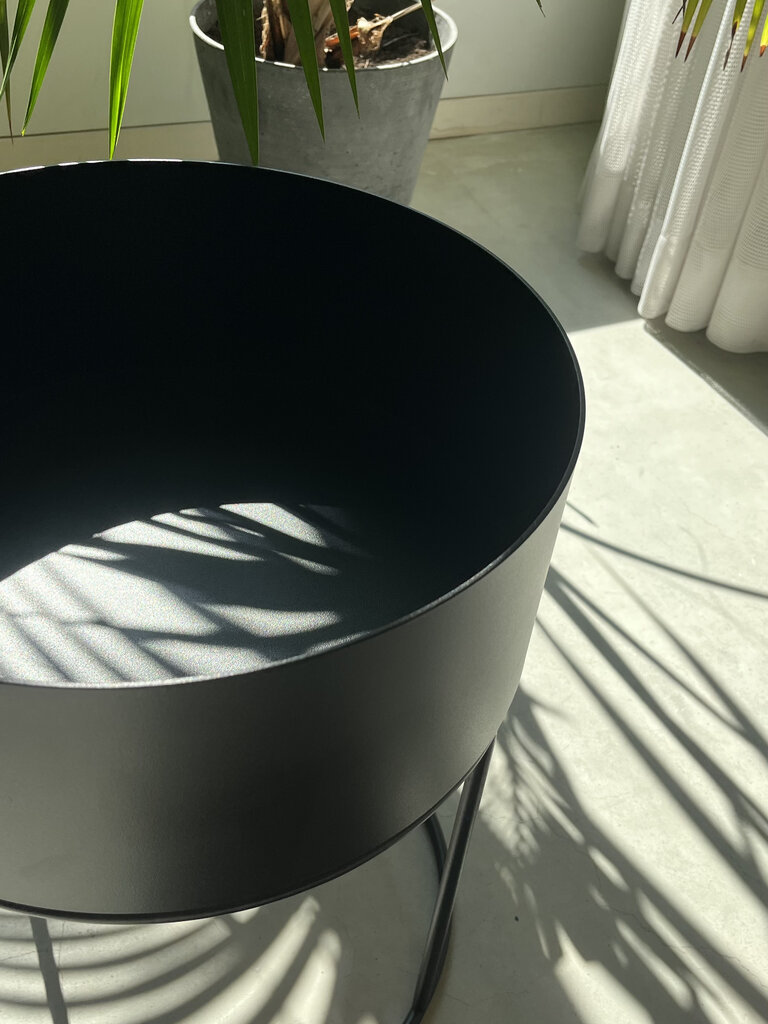 ferm Living Plant Box Round/Black [Ex-Display]