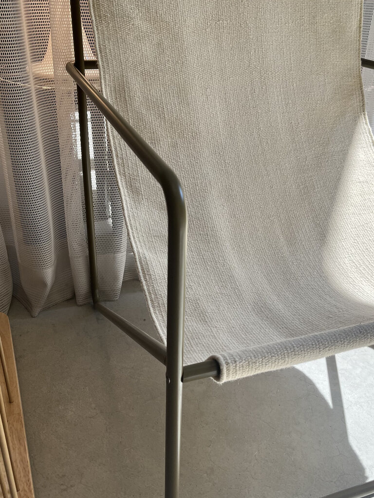 ferm Living Desert Lounge Chair Olive/Cloud [Ex-Display]