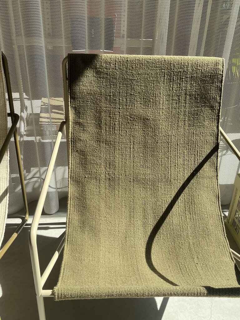 ferm Living Desert Lounge Chair Cashmere/Olive [Ex-Display]