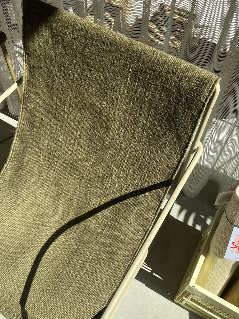 ferm Living Desert Lounge Chair Cashmere/Olive [Ex-Display]