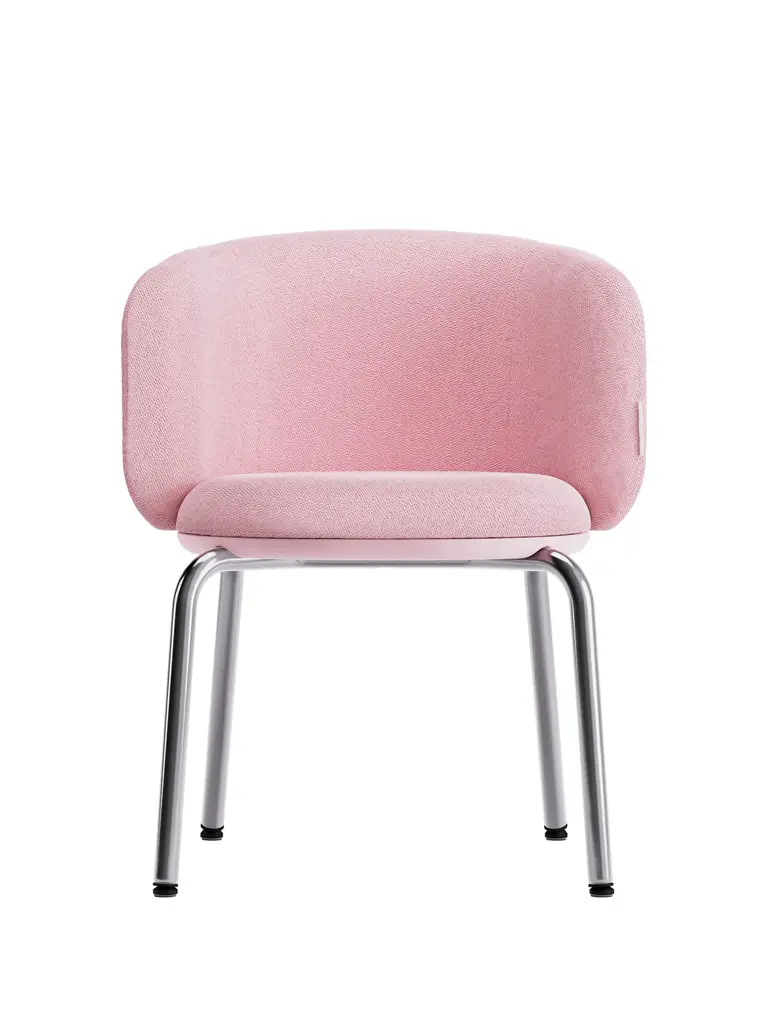 Objekte Unserer Tage Linde Chair / polished stainless steel
