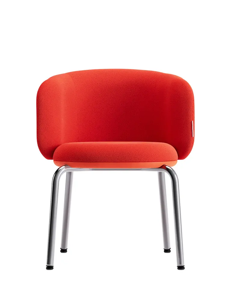 Objekte Unserer Tage Linde Chair / polished stainless steel