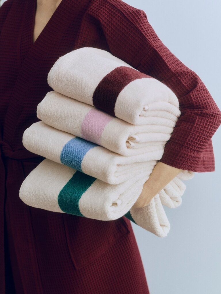 HAY Stripe Bath Towel