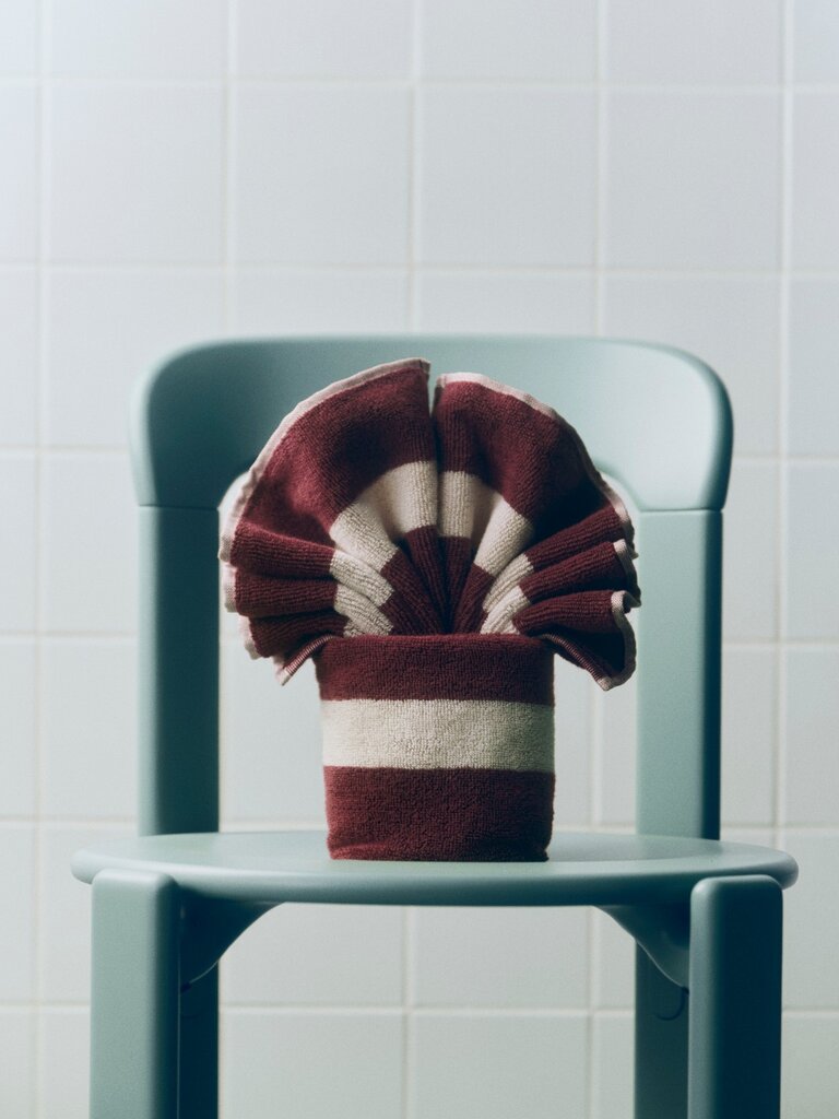 HAY Stripe Hand Towel