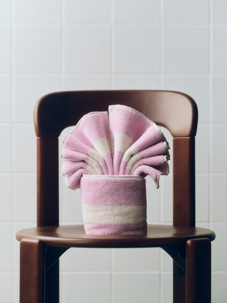 HAY Stripe Hand Towel