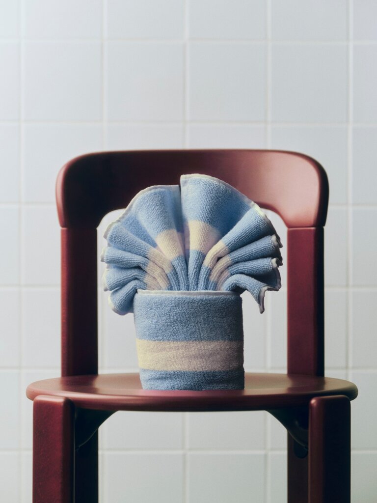 HAY Stripe Hand Towel