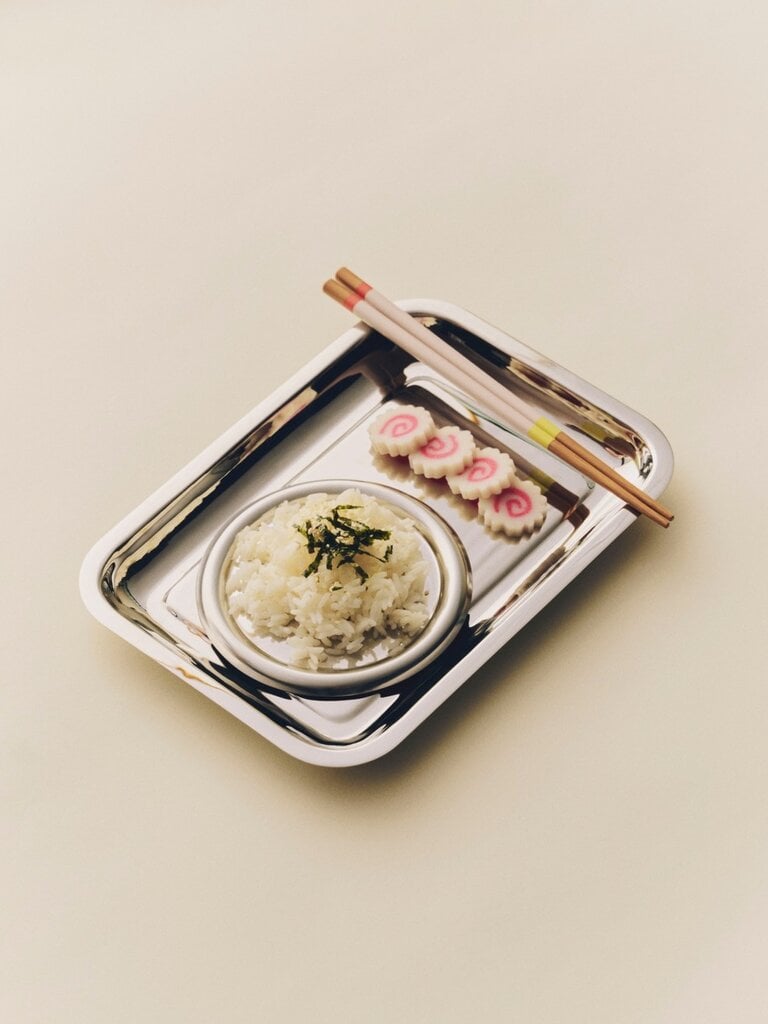 HAY Essential Steel Rectangular Tray Small