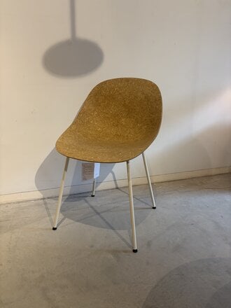 Normann Copenhagen Mat Chair Cream Steel [Ex-display]