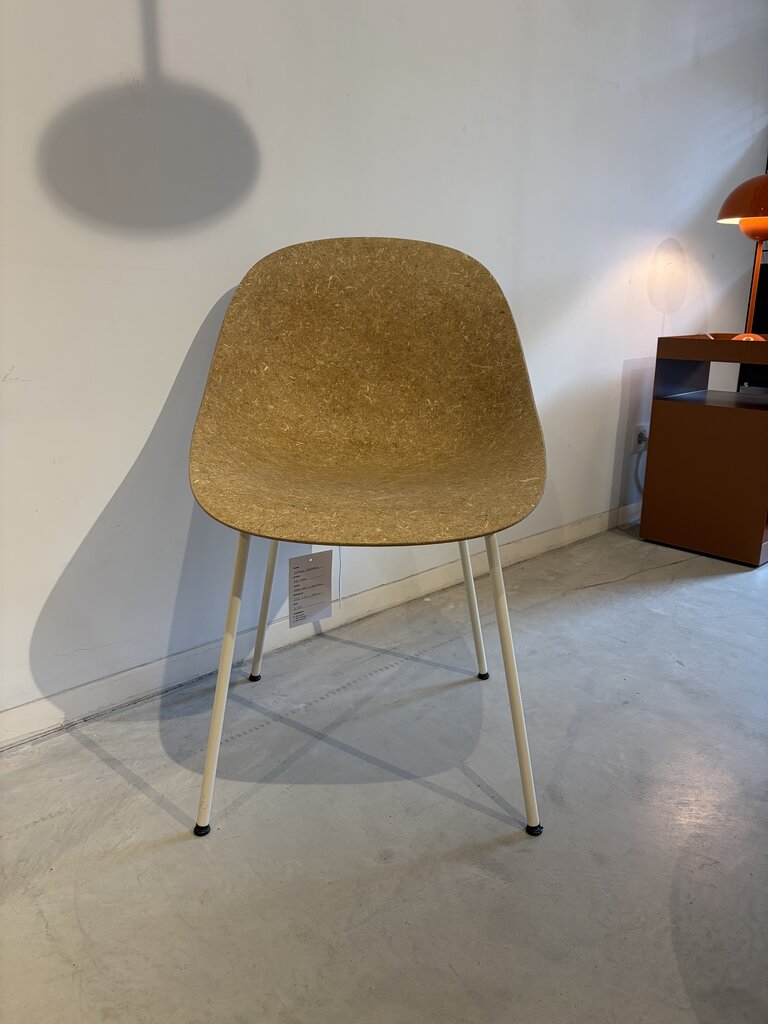 Normann Copenhagen Mat Chair Cream Steel [Ex-display]