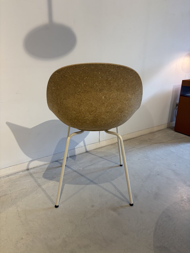 Normann Copenhagen Mat Chair Cream Steel [Ex-display]