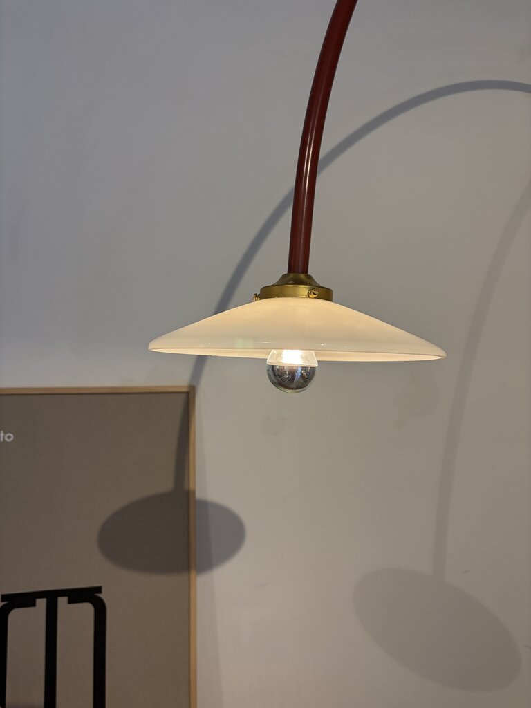 Valerie Objects Hanging lamp n°3 Menie red by Muller van severen