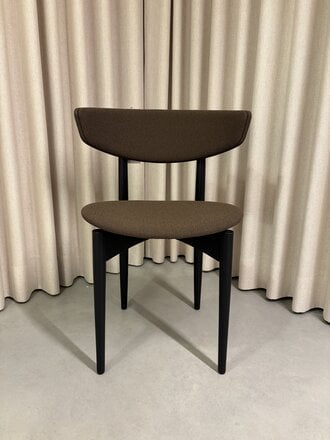 ferm Living Herman Dining Chair - Black Ash/Chocolate [Ex-display]