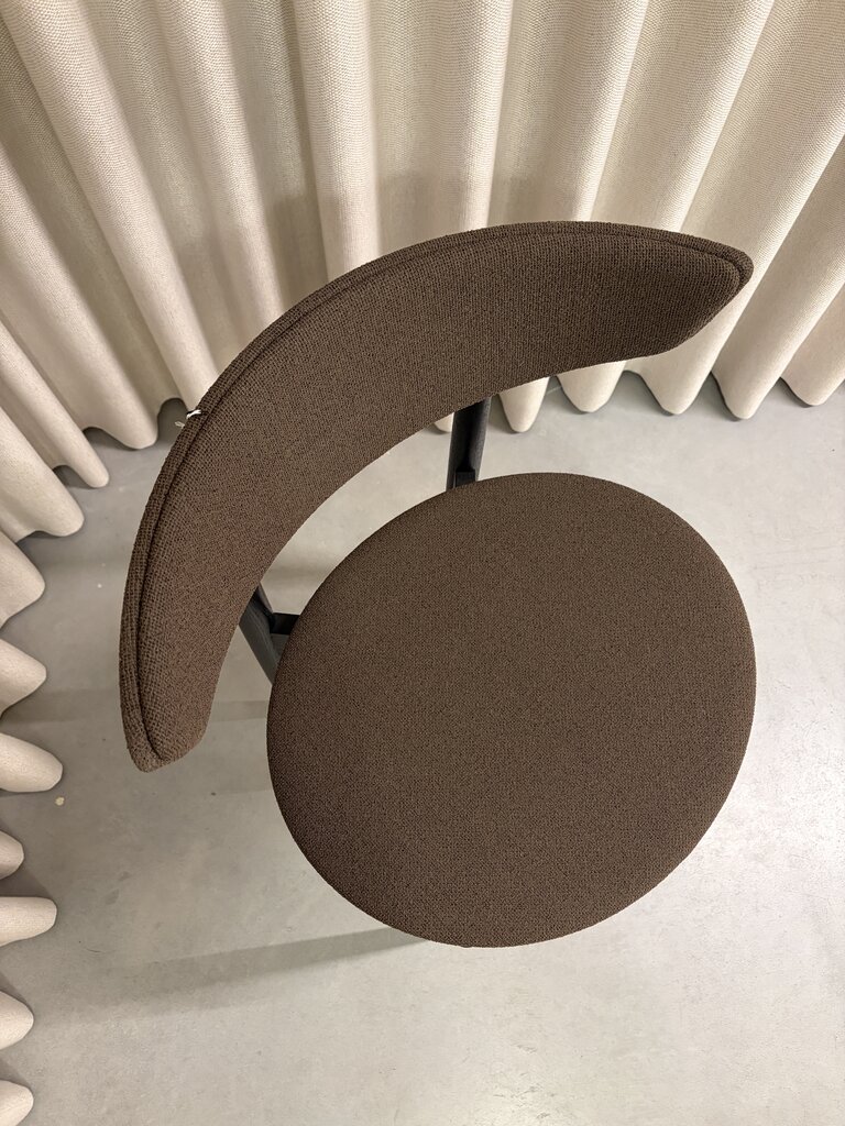 ferm Living Herman Dining Chair - Black Ash/Chocolate [Ex-display]