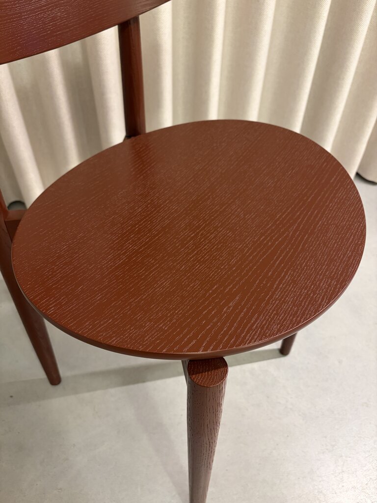 ferm Living Herman Dining Chair - Red Brown [Ex-display]