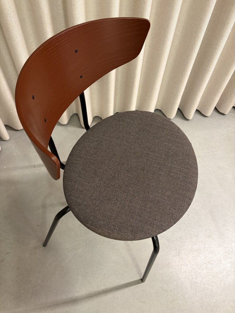ferm Living Herman Dining Chair - Red Brown/Warm Grey [Ex-display]