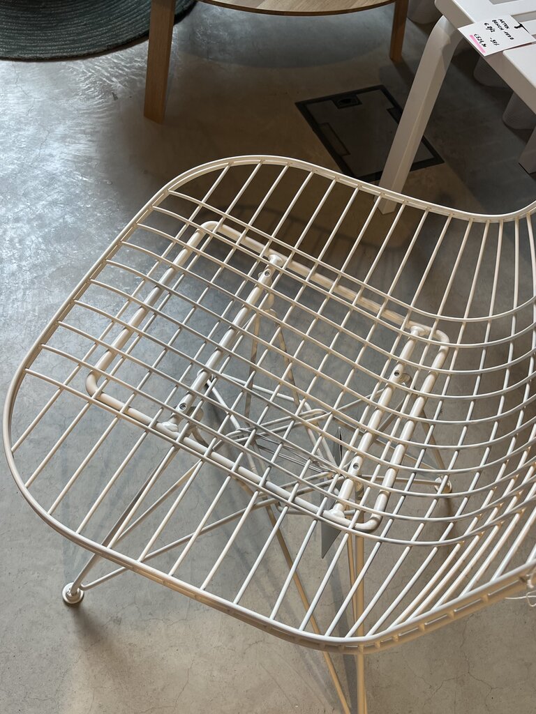 Vitra Wire Chair DKR - White Powder Coated [Ex-display]