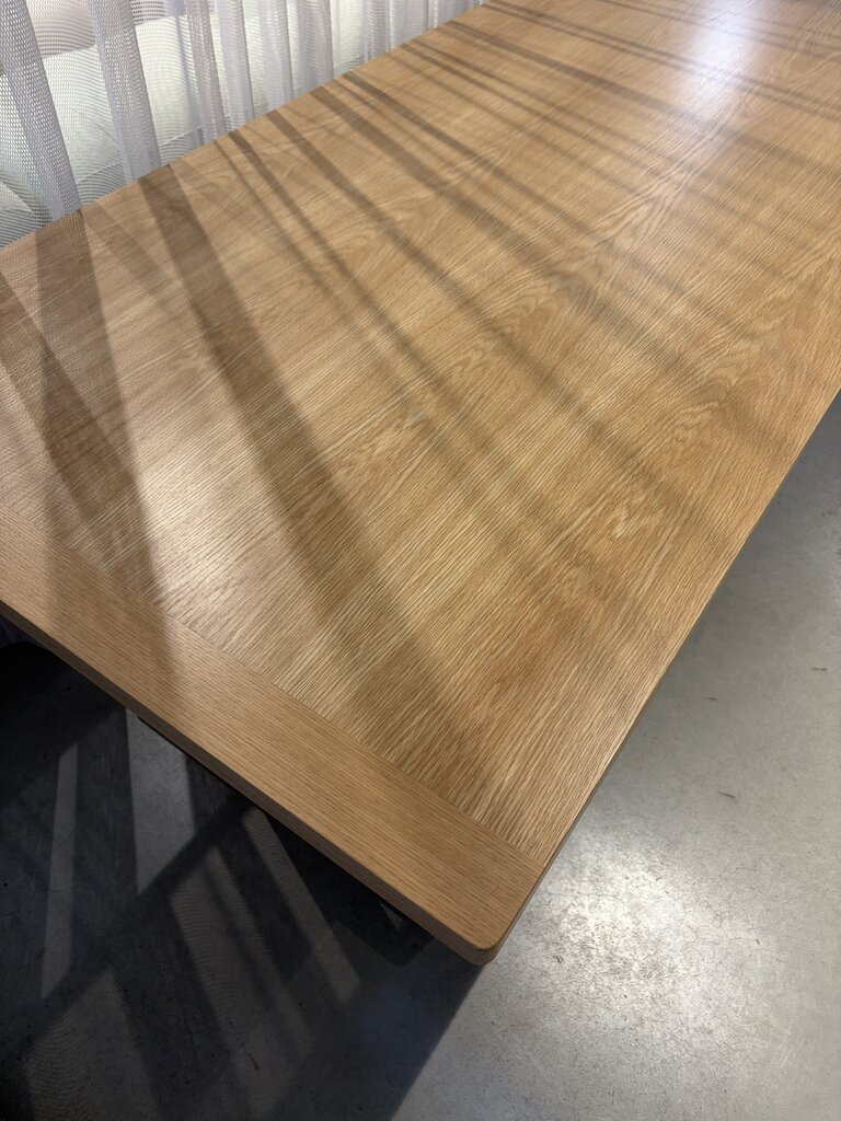 HAY Passerelle Table - Black crossbar/oak  [Ex-display]