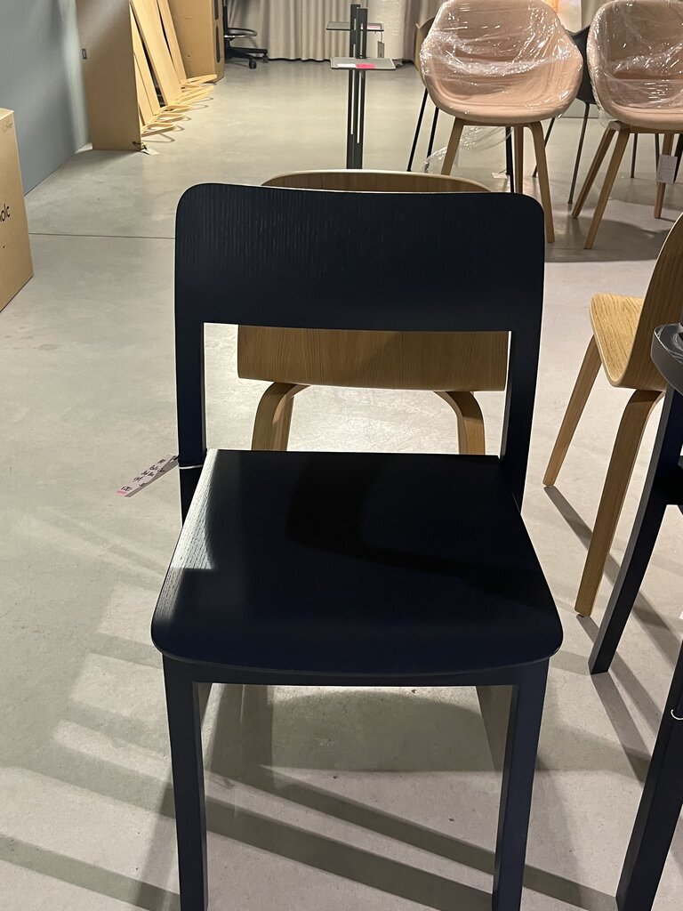 HAY Pastis Chair - Steel blue lacquered solid ash [Ex-display]